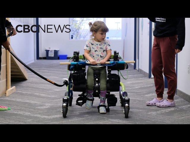 ⁣This Canadian-made walker is helping kids with disabilities — if their families can afford it