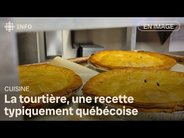 ⁣Dans les coulisses de la fabrication de la tourtière, le plat traditionnel des fêtes de fin d'a