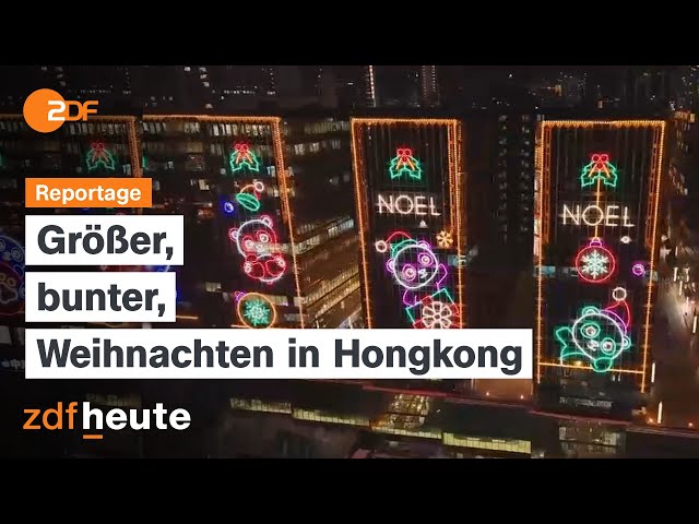 ⁣Reportage: Weihnachten XXL in Hongkong | auslandsjournal