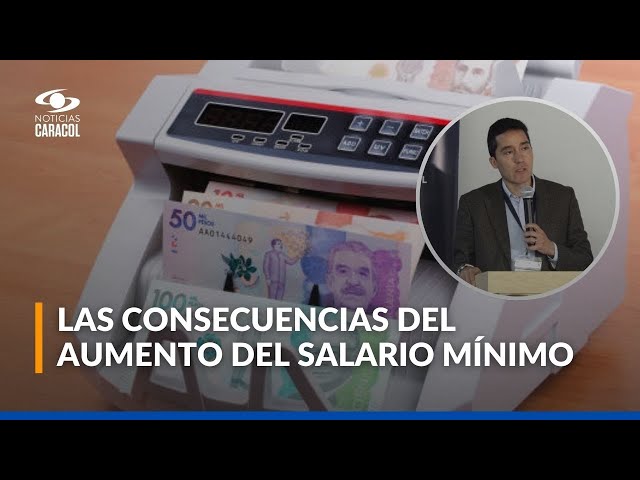 ⁣El aumento del salario mínimo podría “incentivar la informalidad”: Fedesarrollo