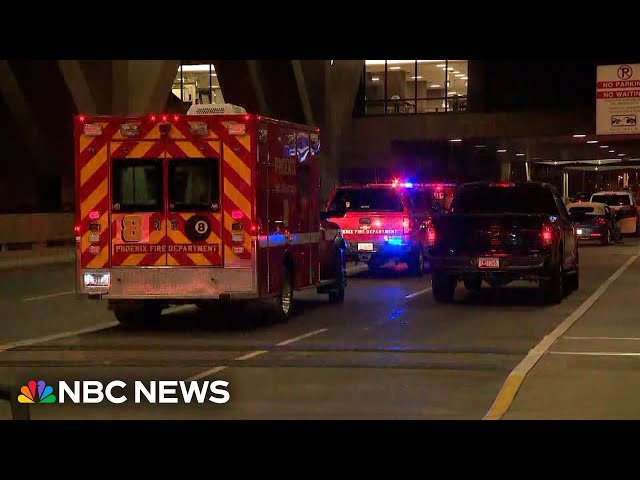 ⁣Shooting at Phoenix airport during apparent family dispute leaves multiple injured