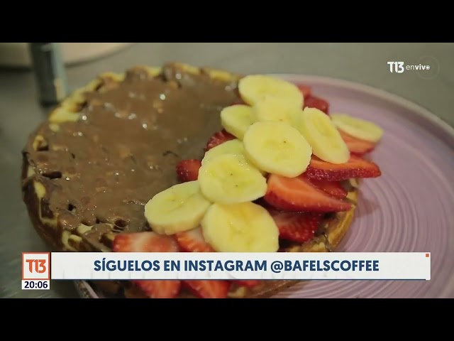 ⁣Bafels Coffee encanta con su café de especialidad y sus waffles