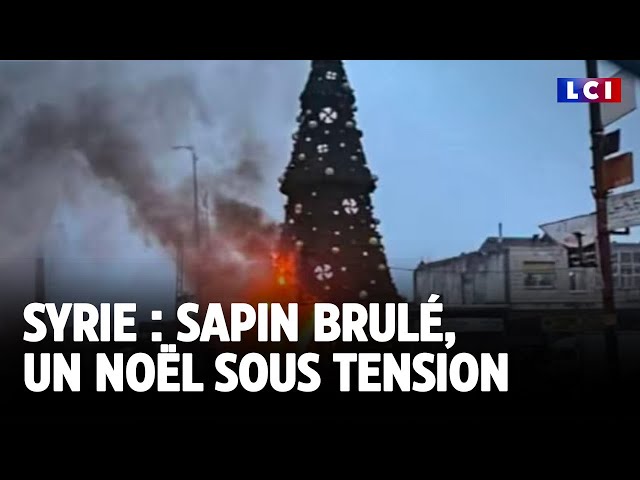 ⁣Syrie : sapin brulé, un noël sous tension ｜LCI