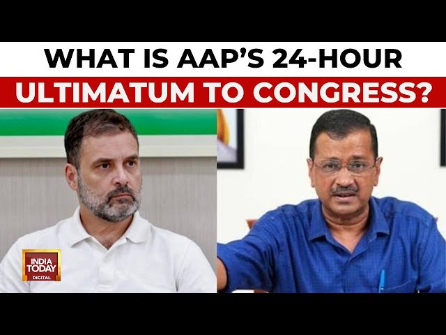 ⁣What Is The AAP's 24-hour Ultimatum To Congress? APP Upset With Cong Over Complaint Against Kej