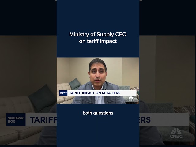 ⁣Ministry of Supply CEO on tariff impact