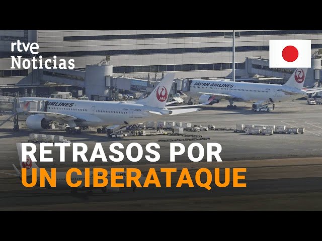 ⁣JAPÓN: JAPAN AIRLINES sufre un CIBERATAQUE que retrasa VUELOS NACIONALES e INTERNACIONALES | RTVE