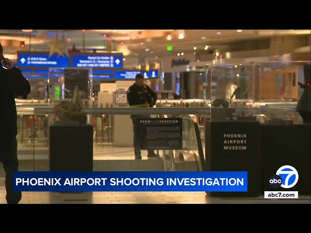 ⁣3 shot, 1 stabbed at Phoenix airport on Christmas night