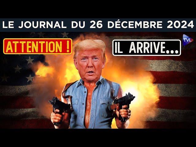 ⁣Trump : Le Bulldozer pro-Paix et anti-woke - JT du jeudi 26 décembre 2024