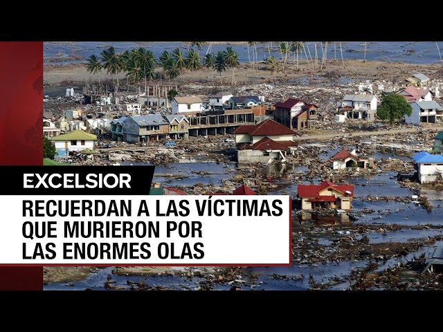 ⁣Veinte aniversario del tsunami que enlutó al sudeste asiático