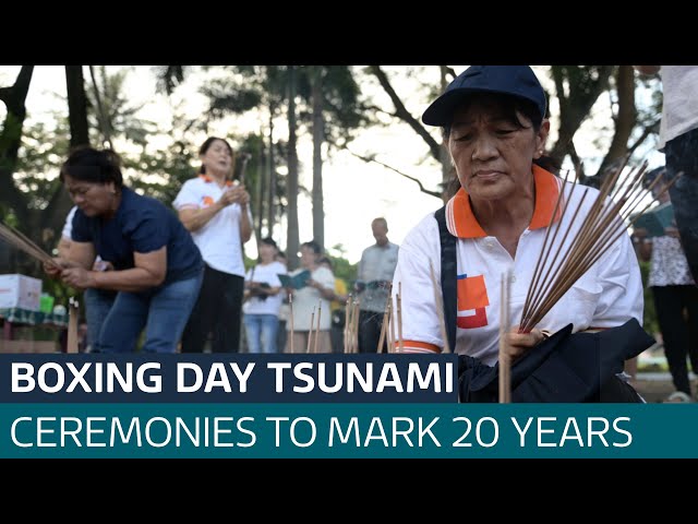 ⁣Twenty years on and people are still healing after the devastating Boxing Day tsunami | ITV News