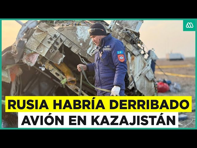 ⁣Investigan accidente de avión en Kazajistán en medio de sospechas de derribo por parte de Rusia