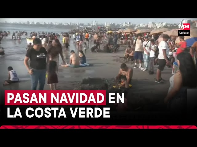 ⁣Costa Verde: miles pasaron Navidad en las playas de Barranco, Miraflores y Chorrillos