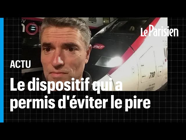 ⁣La VACMA, ce système d'urgence qui a sauvé les 400 passagers du TGV dont le conducteur s'e