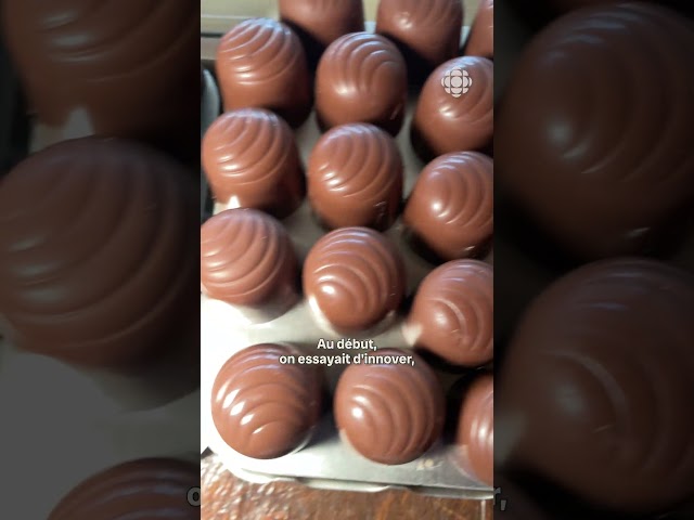 ⁣Depuis 40 ans, elle fabrique et vend des chocolats artisanaux à Toronto