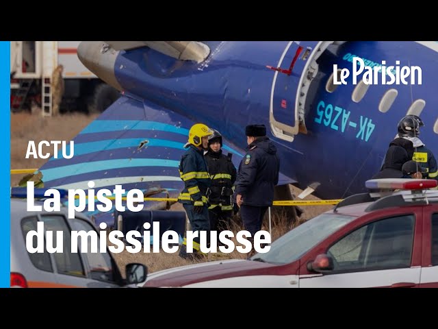 ⁣Azerbaijan Airlines : derrière le crash au Kazakhstan, l'ombre d'un missile russe