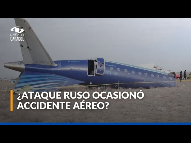 ⁣A 38 asciende el número de muertos por siniestro aéreo en Kazajistán: ¿accidente o ataque?