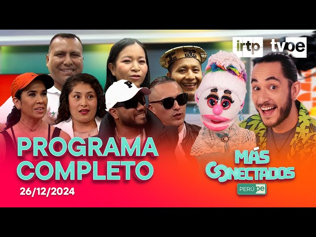 ⁣Más Conectados (26/12/2024) | TVPerú