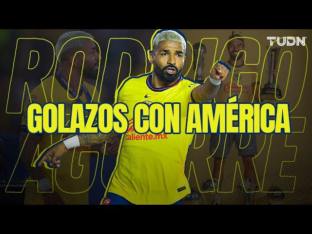 ⁣¡GOLEADOR AZULCREMA!  Los GOLAZOS de Rodrigo Aguirre con América | TUDN