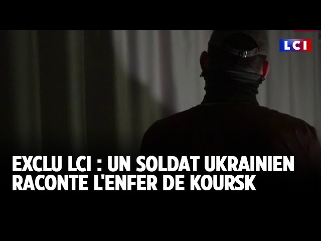 ⁣Exclu LCI - Un soldat ukrainien raconte l'enfer de Koursk