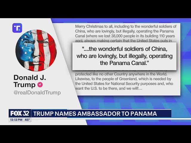 ⁣Trump names ambassador to Panama