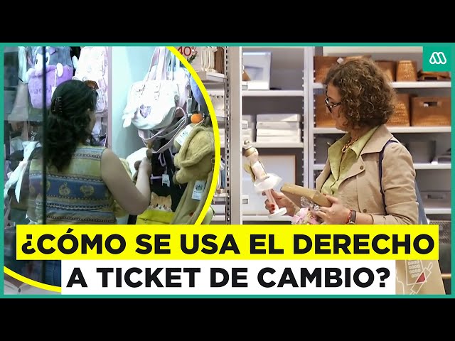 ⁣Ticket de cambio: ¿Cómo funciona el derecho a retracto?