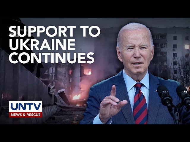 ⁣Biden, patuloy ang suporta sa Ukraine kasunod ng December 25 attack ng Russia