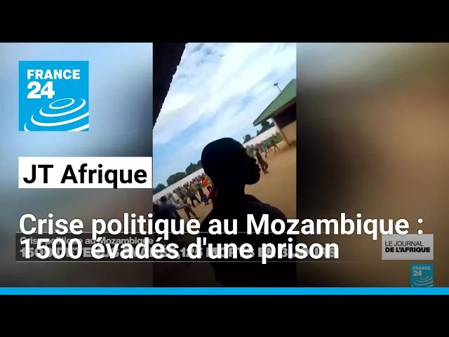 ⁣Crise politique au Mozambique : 1 500 évadés et 125 morts en 3 jours • FRANCE 24