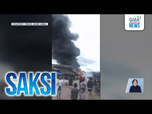 ⁣Panindang paputok, kasama sa natupok sa sunog sa palengke | Saksi