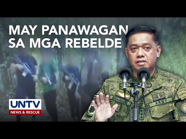 ⁣AFP, nanawagan sa mga rebeldeng CPP-NPA na sumuko na kasabay ng kanilang anibersaryo