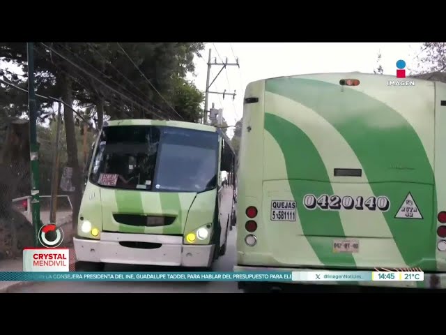 ⁣Camiones de transporte público en pésimas condiciones | Noticias con Crystal Mendivil