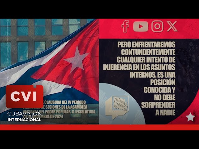 ⁣Cuba está dispuesta a dialogar con EE.UU. y desarrollar relaciones de respeto - Tumba el Bloqueo