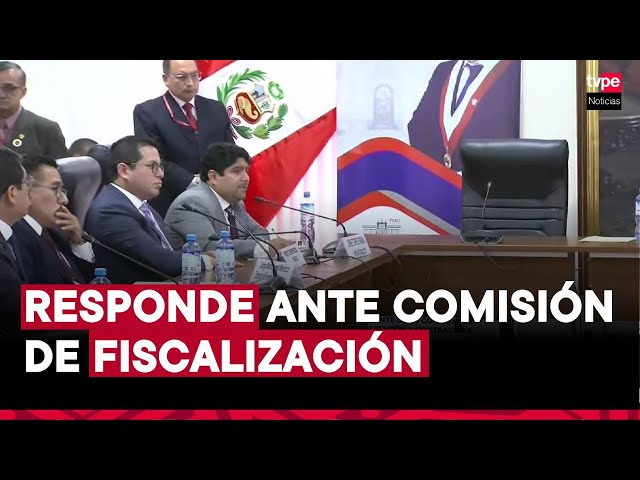 ⁣Jorge Torres responde por investigación sobre presunta red de prostitución en el Congreso