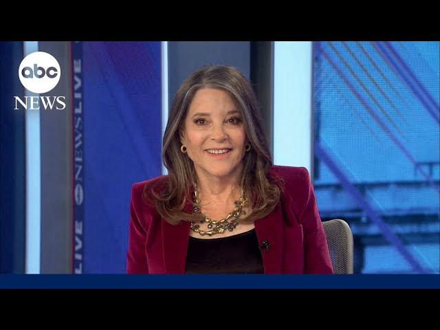 ⁣Marianne Williamson launches bid for DNC chair