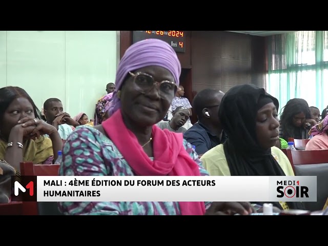 ⁣Mali : 4ème édition du Forum des acteurs humanitaires