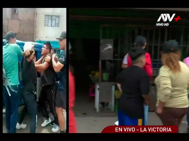 ⁣La Victoria: Comerciante queda grave al recibir un disparo en la cabeza