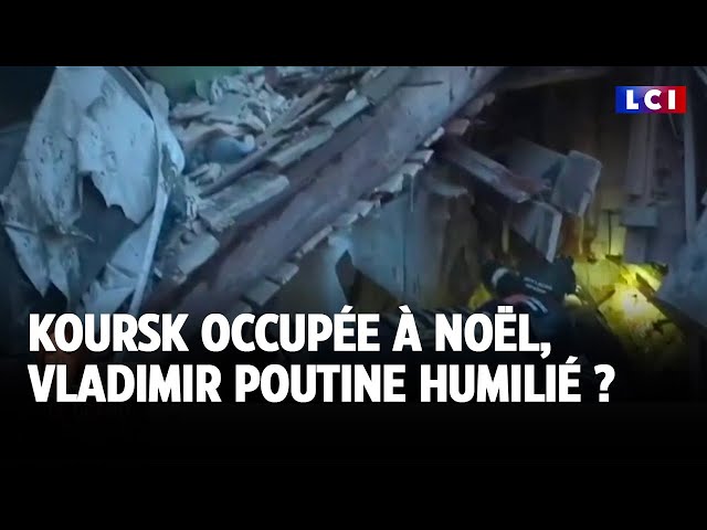 ⁣Koursk occupée à Noël, Vladimir Poutine humilié ?｜LCI