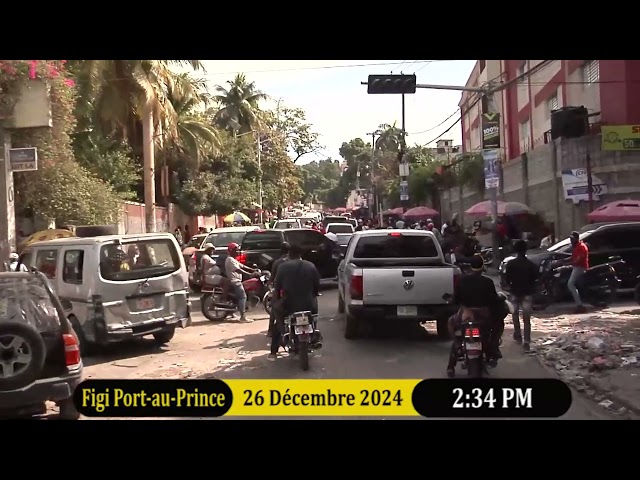 ⁣Figi Lari Port-au-Prince 26 Décembre 2024