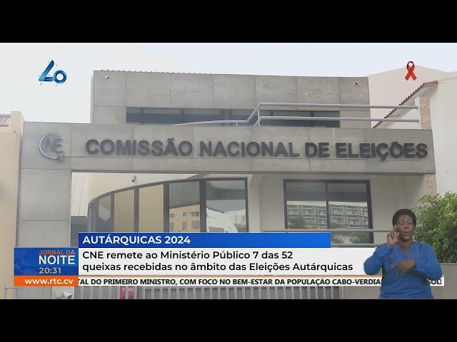 ⁣CNE remete ao Ministério Público 7 das 52 queixas recebidas no âmbito das Eleições Autárquicas