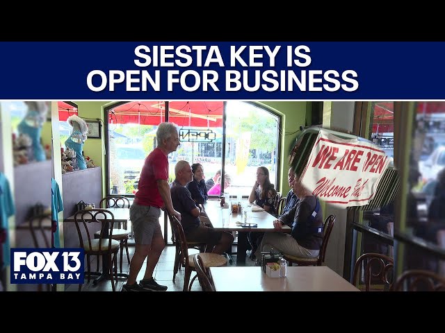 ⁣Siesta Key restaurants want people to return after hurricanes