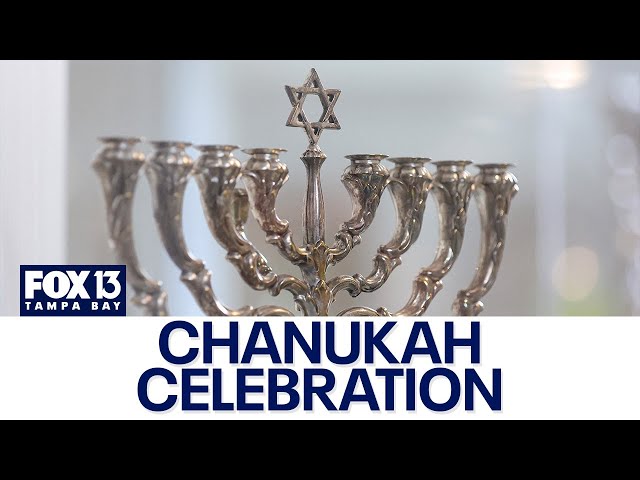 ⁣Clearwater hosts Chanukah celebration