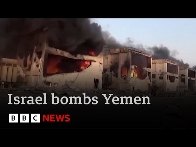 ⁣Netanyahu:  bomb attacks on Yemen are “just the beginning” | BBC News