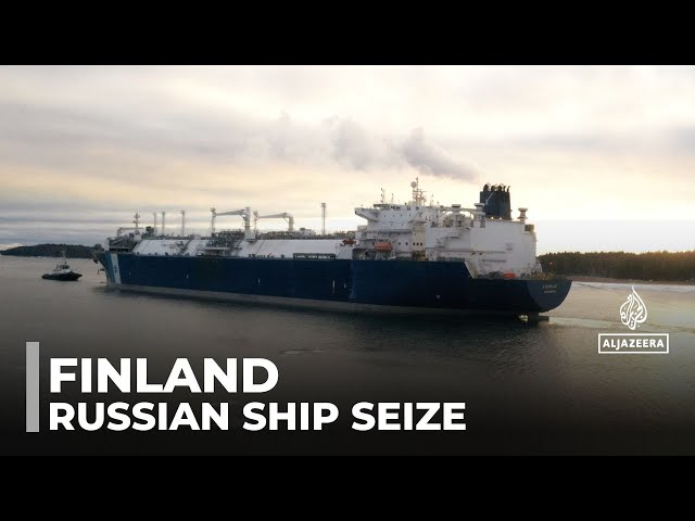 ⁣Baltic sea cable damage: Finland seizes Russian ship suspected of sabotage