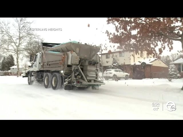 ⁣No salt? Sterling Heights takes new approach to preserve newer neighborhood roads