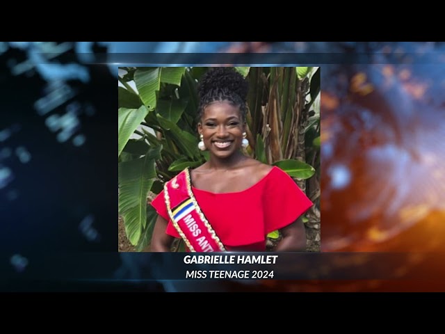 ⁣GABRIELLE HAMLET ARRIVES IN BVI FOR REGIONAL PAGEANT