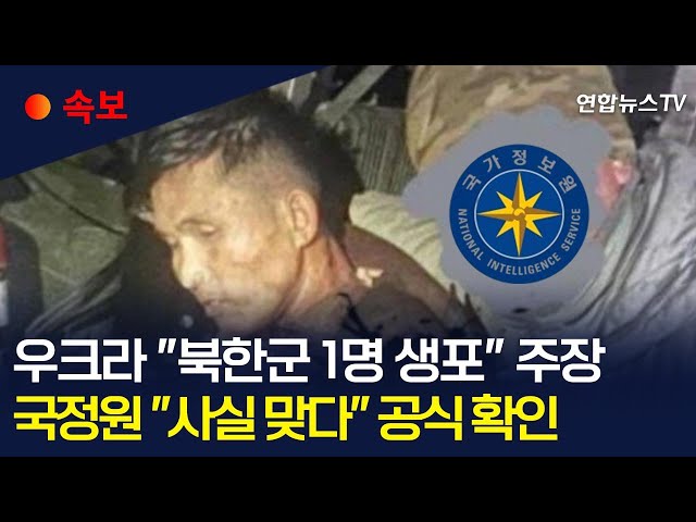 ⁣[속보] 우크라 "러 파병 북한군 1명 생포"…국정원 "사실 맞다" 공식 확인｜북한군 사상자 '3천명' 추정…연일 커지는 인명