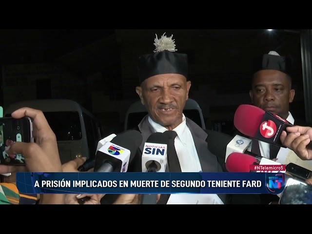 ⁣Prisión preventiva por 18 meses a implicados en muerte de segundo teniente de la FARD