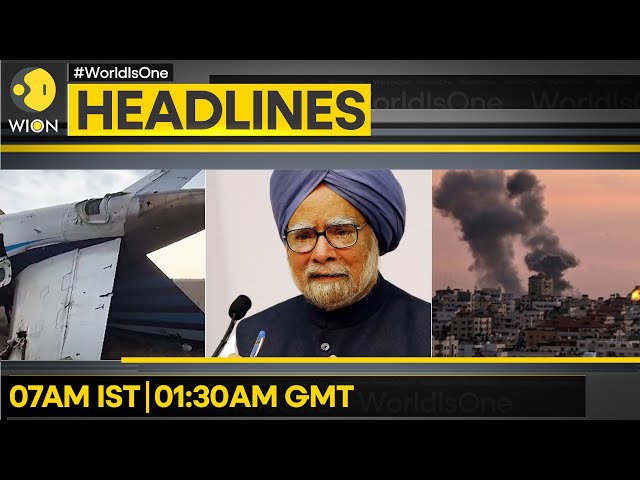 ⁣7-day National Mourning For Manmohan Singh | Russia Warns Against Plane Crash 'hypotheses'