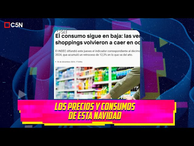 ⁣Los PRECIOS y el poco CONSUMO de esta NAVIDAD