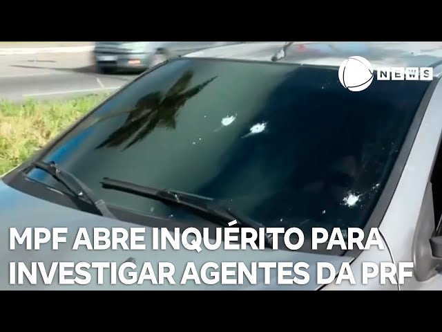 ⁣MPF abre inquérito para investigar agentes da PRF em caso de jovem baleada no Rio