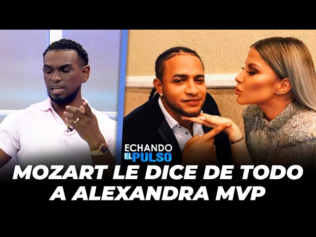 ⁣Mozart le dice de todo en un live en instagram a Alexandra MVP | Echando El Pulso